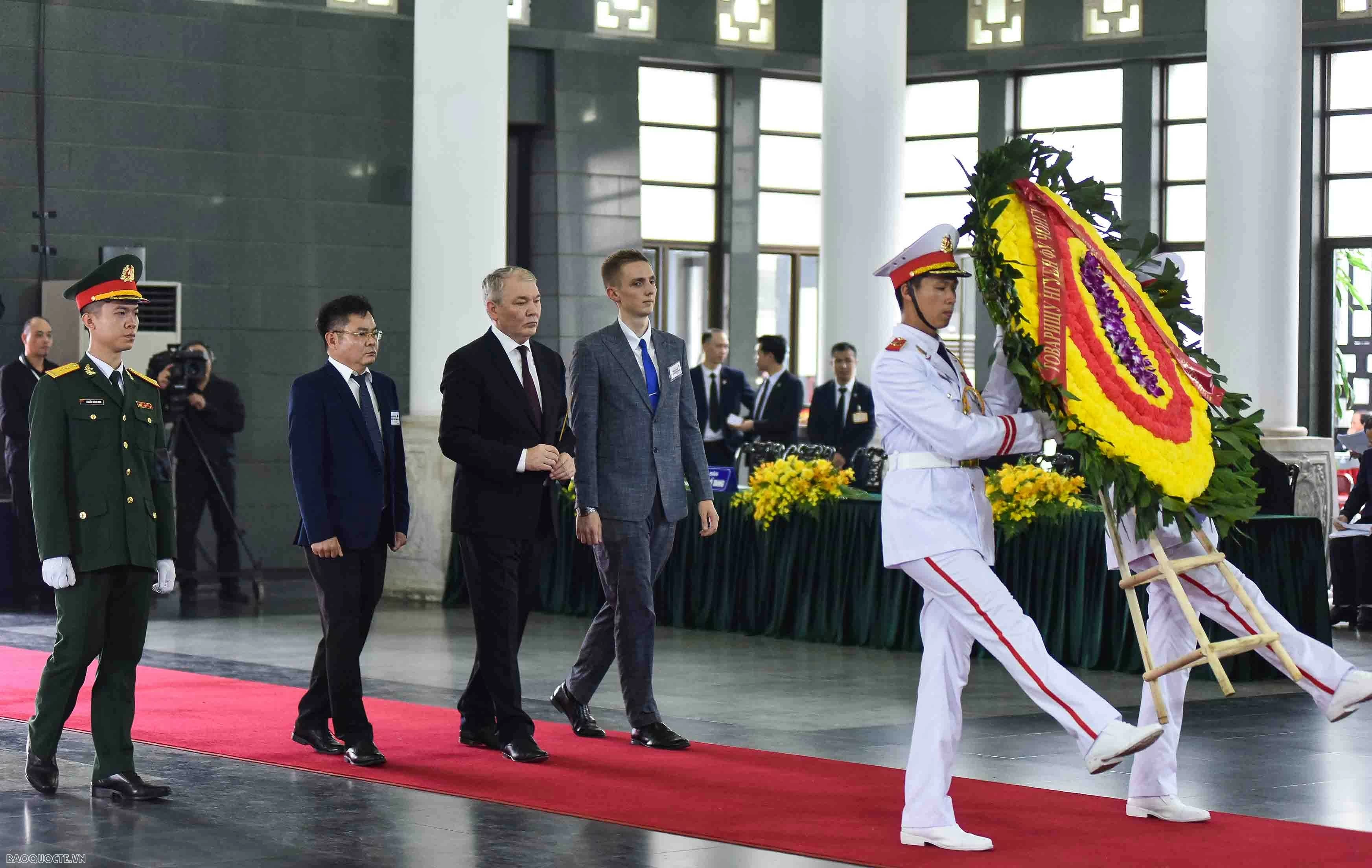 Bạn bè quốc tế tiễn biệt Tổng Bí thư Nguyễn Phú Trọng Bạn bè quốc tế tiễn biệt Tổng Bí thư Nguyễn Phú Trọng