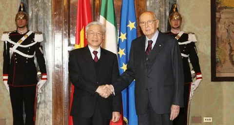 Di sản của Tổng Bí thư Nguyễn Phú Trọng với quan hệ Việt Nam-Italy tiếp tục đơm hoa kết trái Di sản của Tổng Bí thư Nguyễn Phú Trọng với quan hệ Việt Nam-Italy tiếp tục đơm hoa kết trái