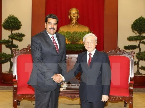 Việt Nam và Tổng Bí thư Nguyễn Phú Trọng luôn trong trái tim người dân Venezuela Việt Nam và Tổng Bí thư Nguyễn Phú Trọng luôn trong trái tim người dân Venezuela