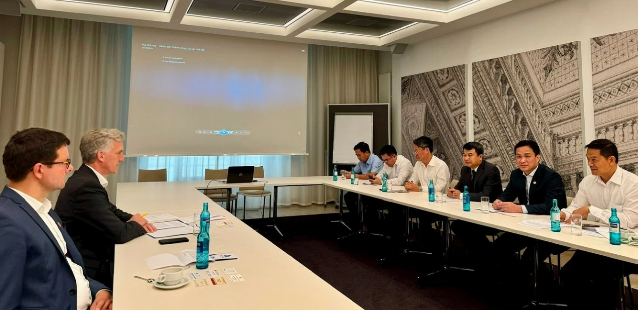 Hải Dương khai phá tiềm năng hợp tác đầu tư với Đức Hải Dương khai phá tiềm năng hợp tác đầu tư với Đức