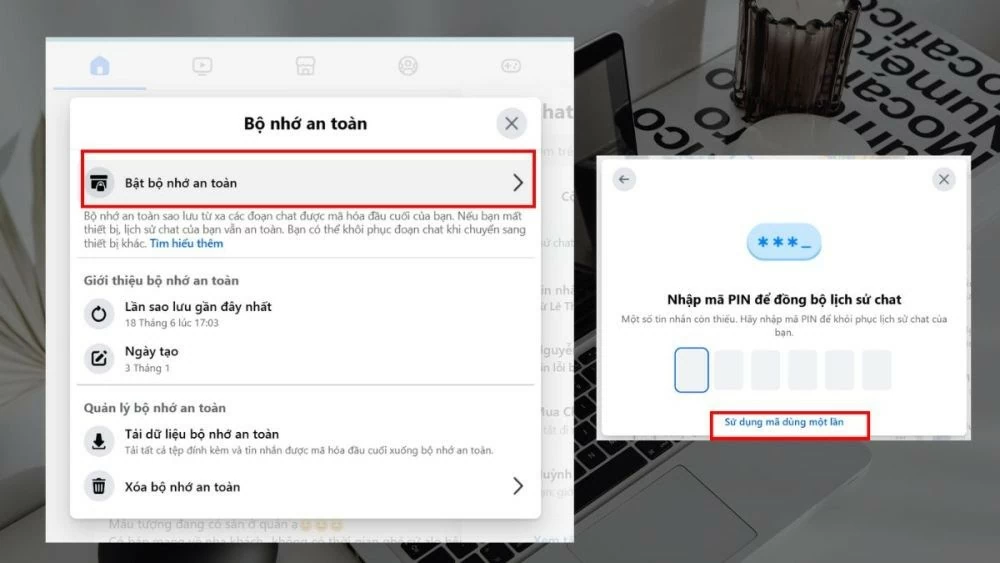 Hướng dẫn cách lấy lại và đổi mã PIN Messenger nhanh chóng Hướng dẫn cách lấy lại và đổi mã PIN Messenger nhanh chóng
