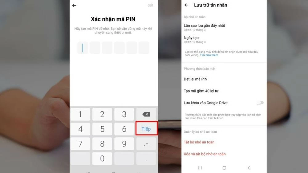 Hướng dẫn cách lấy lại và đổi mã PIN Messenger nhanh chóng Hướng dẫn cách lấy lại và đổi mã PIN Messenger nhanh chóng