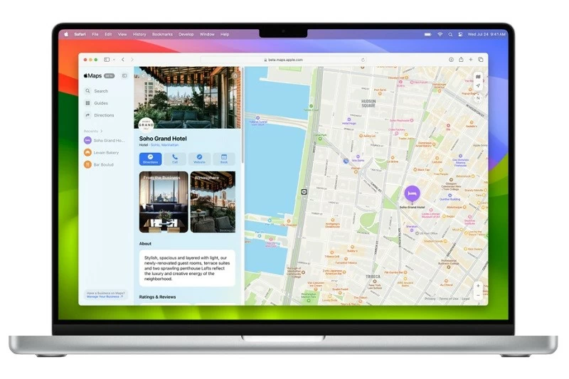 Người dùng có thể truy cập Apple Maps tại địa chỉ beta.maps.apple.com Người dùng có thể truy cập Apple Maps tại địa chỉ beta.maps.apple.com