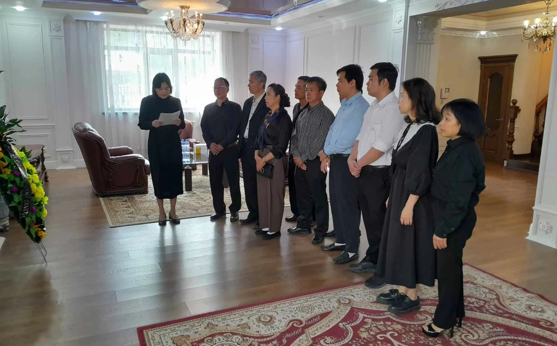 Đại sứ quán Việt Nam tại Kazakhstan tổ chức lễ viếng Tổng Bí thư Nguyễn Phú Trọng Đại sứ quán Việt Nam tại Kazakhstan tổ chức lễ viếng Tổng Bí thư Nguyễn Phú Trọng