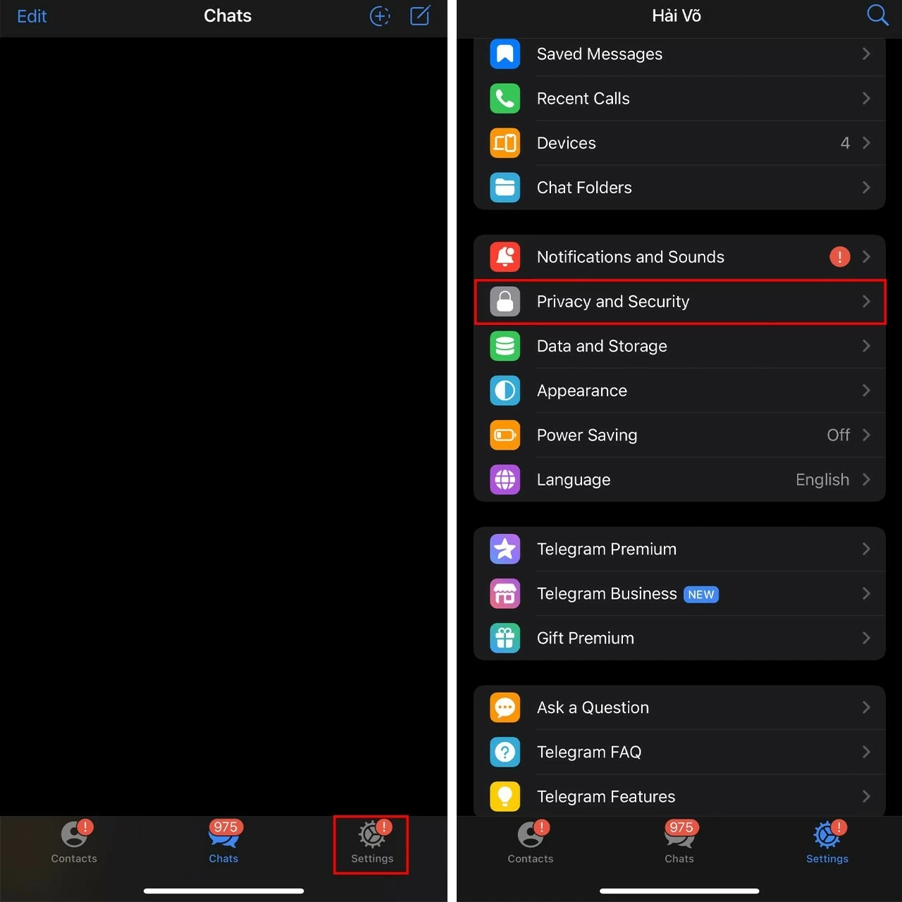 Xóa toàn bộ danh bạ trên Telegram nhanh chóng nhất Xóa toàn bộ danh bạ trên Telegram nhanh chóng nhất