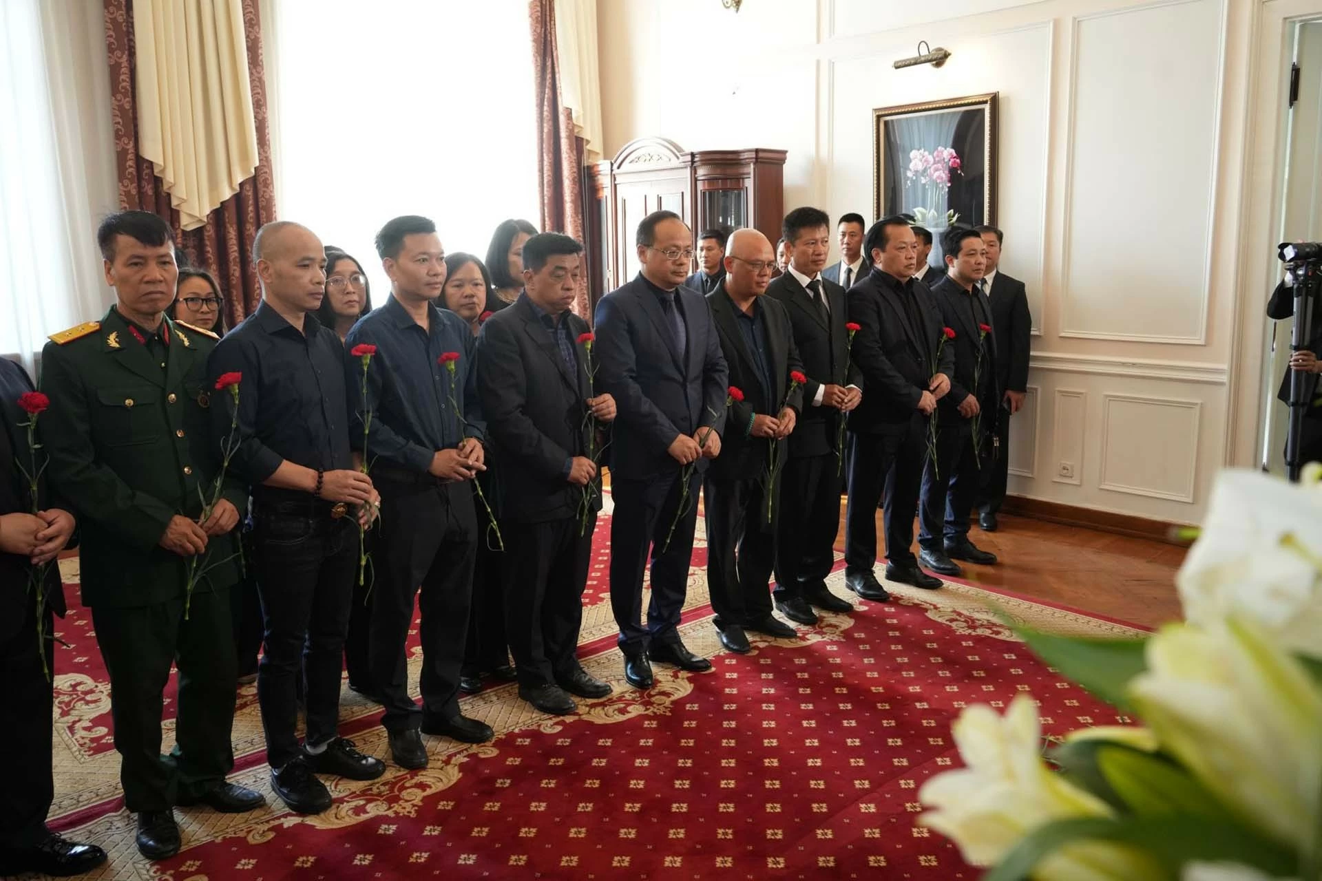 Lễ viếng Tổng Bí thư Nguyễn Phú Trọng tại Liên bang Nga Lễ viếng Tổng Bí thư Nguyễn Phú Trọng tại Liên bang Nga