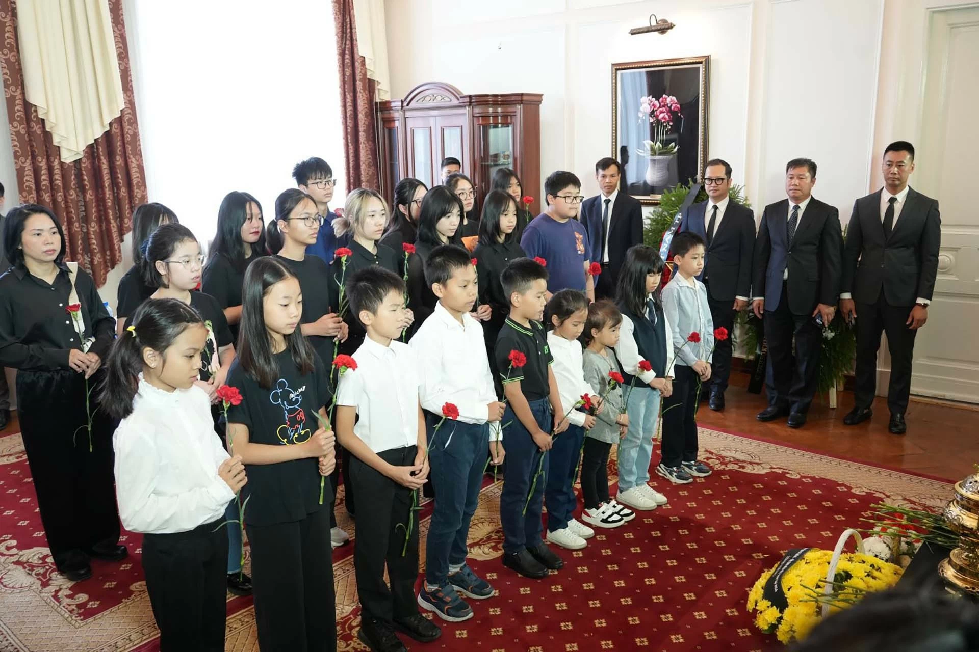 Lễ viếng Tổng Bí thư Nguyễn Phú Trọng tại Liên bang Nga Lễ viếng Tổng Bí thư Nguyễn Phú Trọng tại Liên bang Nga