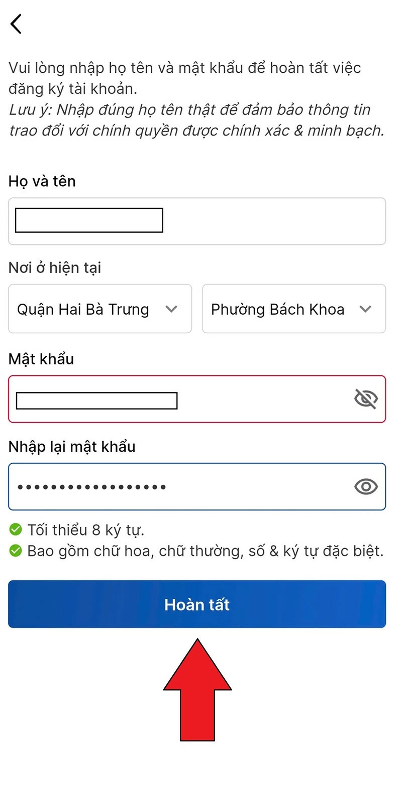 Hướng dẫn cách đăng ký tài khoản trên ứng dụng iHanoi mới nhất Hướng dẫn cách đăng ký tài khoản trên ứng dụng iHanoi mới nhất