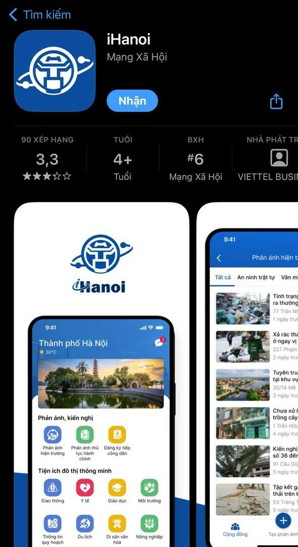 Hướng dẫn cách đăng ký tài khoản trên ứng dụng iHanoi mới nhất Hướng dẫn cách đăng ký tài khoản trên ứng dụng iHanoi mới nhất