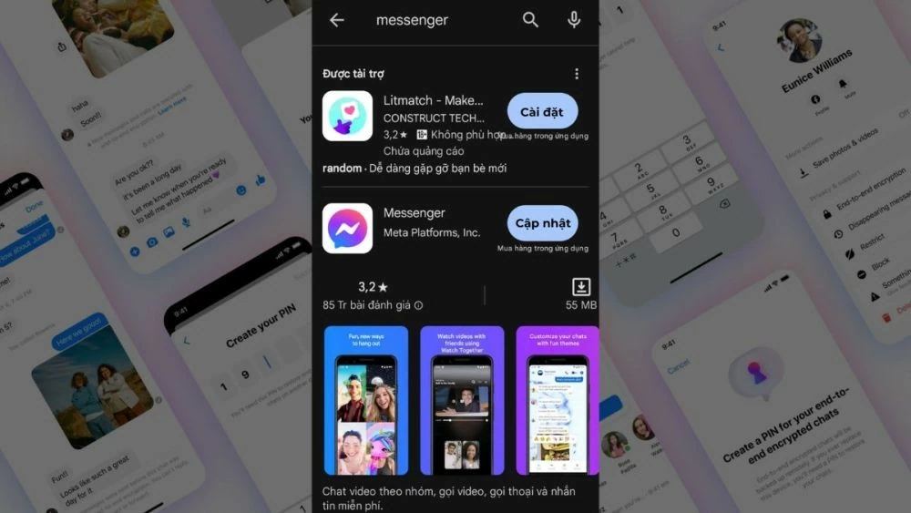 Cách cập nhật Messenger phiên bản mới nhất có ghi chú Cách cập nhật Messenger phiên bản mới nhất có ghi chú