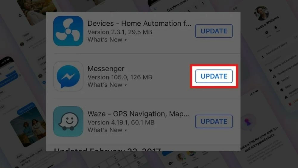 Cách cập nhật Messenger phiên bản mới nhất có ghi chú Cách cập nhật Messenger phiên bản mới nhất có ghi chú