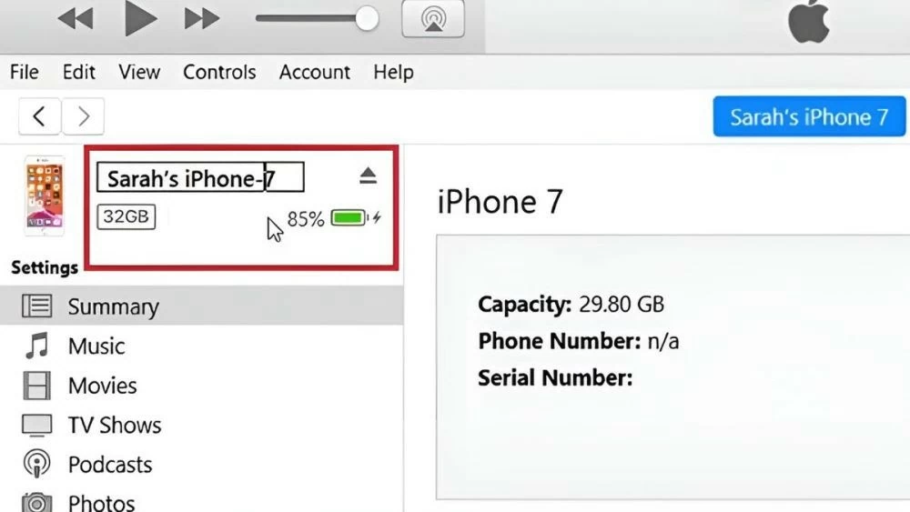 Cách đổi tên Airdrop trên iPhone, iPad, Macbook, iTunes siêu dễ Cách đổi tên Airdrop trên iPhone, iPad, Macbook, iTunes siêu dễ