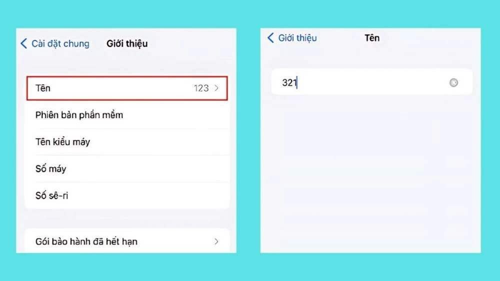 Cách đổi tên Airdrop trên iPhone, iPad, Macbook, iTunes siêu dễ Cách đổi tên Airdrop trên iPhone, iPad, Macbook, iTunes siêu dễ