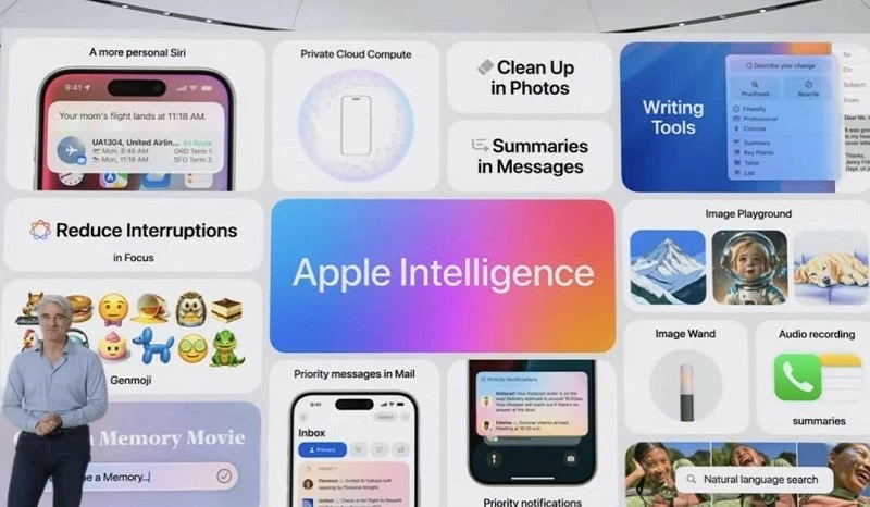 Chỉ iPhone 15 Pro, 15 Pro Max và iPhone 16 được sử dụng Apple Intelligence. Chỉ iPhone 15 Pro, 15 Pro Max và iPhone 16 được sử dụng Apple Intelligence.