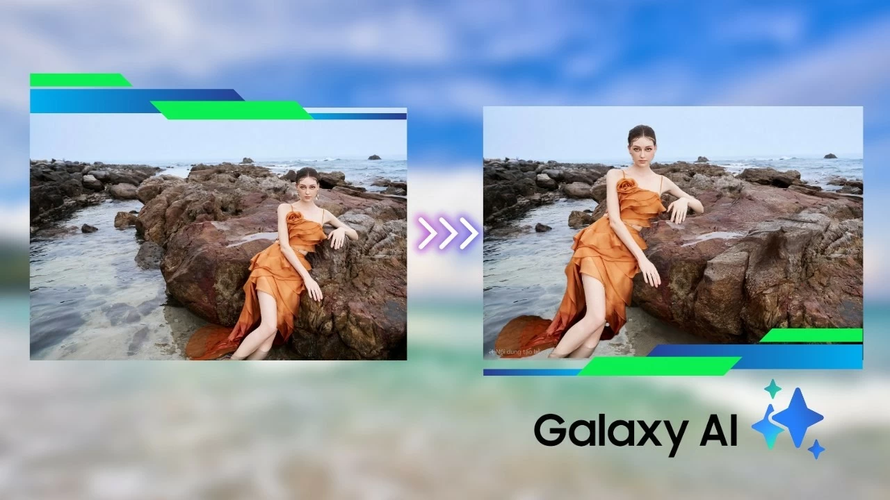 Sử dụng AI để di chuyển chủ thể trong ảnh trên Samsung Sử dụng AI để di chuyển chủ thể trong ảnh trên Samsung