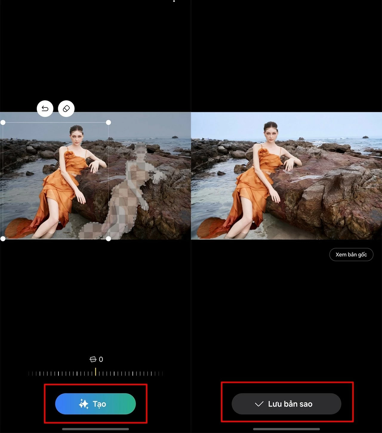 Sử dụng AI để di chuyển chủ thể trong ảnh trên Samsung Sử dụng AI để di chuyển chủ thể trong ảnh trên Samsung