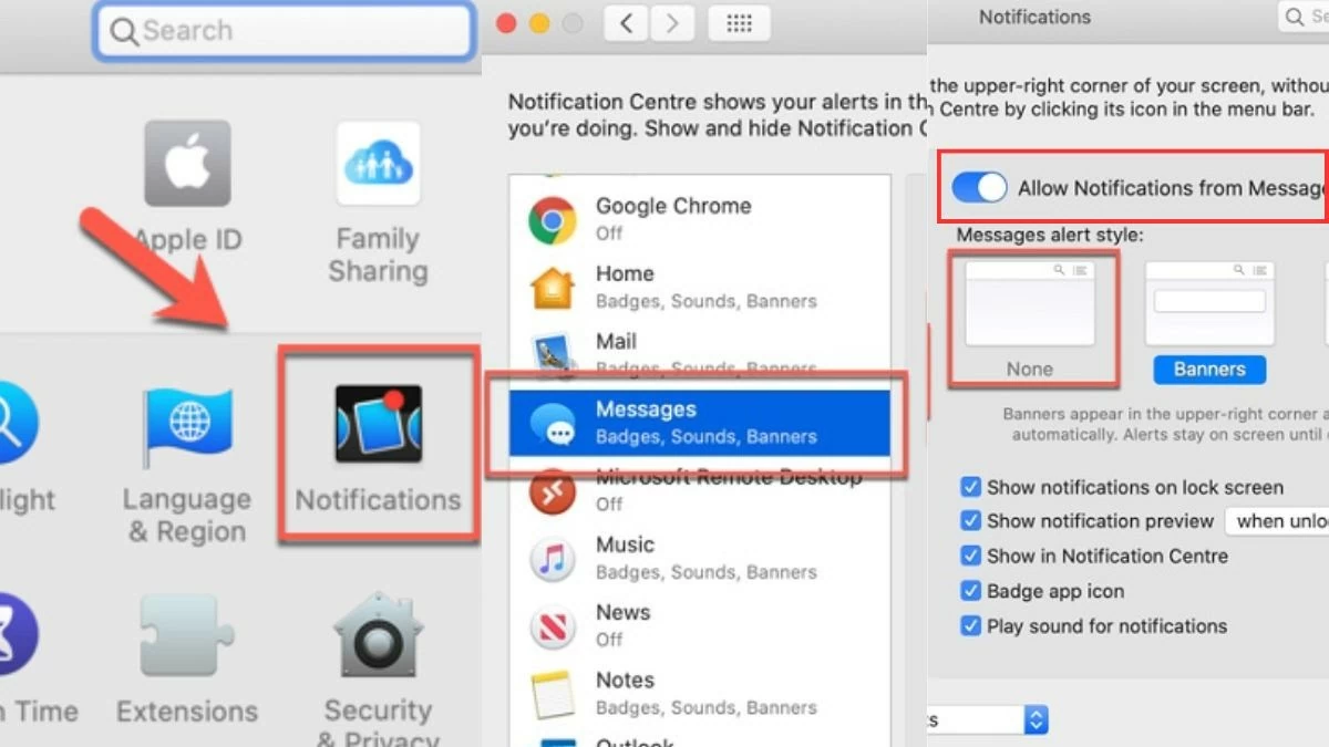 Tắt iMessage trên iPhone, Macbook nhanh chóng và hiệu quả Tắt iMessage trên iPhone, Macbook nhanh chóng và hiệu quả
