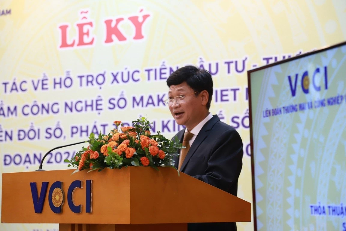 Bộ Thông tin và Truyền thông 'bắt tay' VCCI hỗ trợ sản phẩm công nghệ số Make in Viet Nam phát triển kinh tế số Bộ Thông tin và Truyền thông 'bắt tay' VCCI hỗ trợ sản phẩm công nghệ số Make in Viet Nam phát triển kinh tế số
