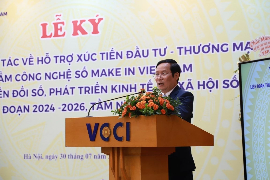 Bộ Thông tin và Truyền thông 'bắt tay' VCCI hỗ trợ sản phẩm công nghệ số Make in Viet Nam phát triển kinh tế số Bộ Thông tin và Truyền thông 'bắt tay' VCCI hỗ trợ sản phẩm công nghệ số Make in Viet Nam phát triển kinh tế số