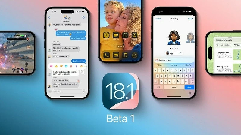Apple phát hành iOS 18.1, iPadOS 18.1 và macOS Sequoia 15.1 bản beta 1 Apple phát hành iOS 18.1, iPadOS 18.1 và macOS Sequoia 15.1 bản beta 1