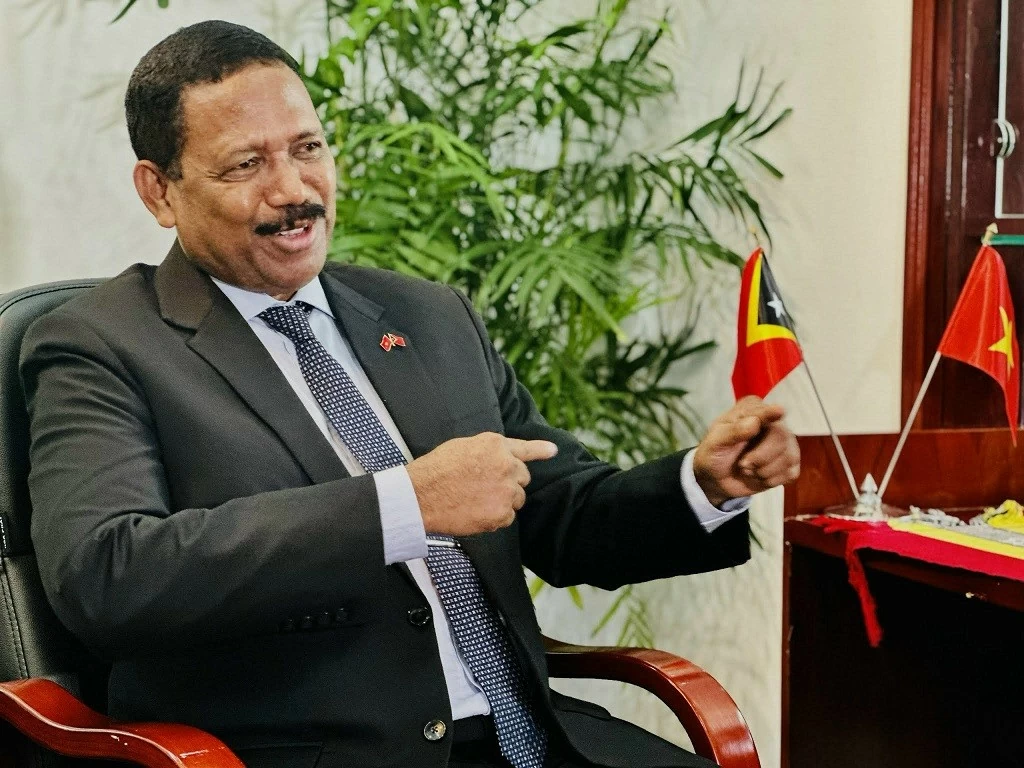 Đại sứ Đặc mệnh toàn quyền Cộng hoà Dân chủ Timor-Leste João Pereira. (PH)
