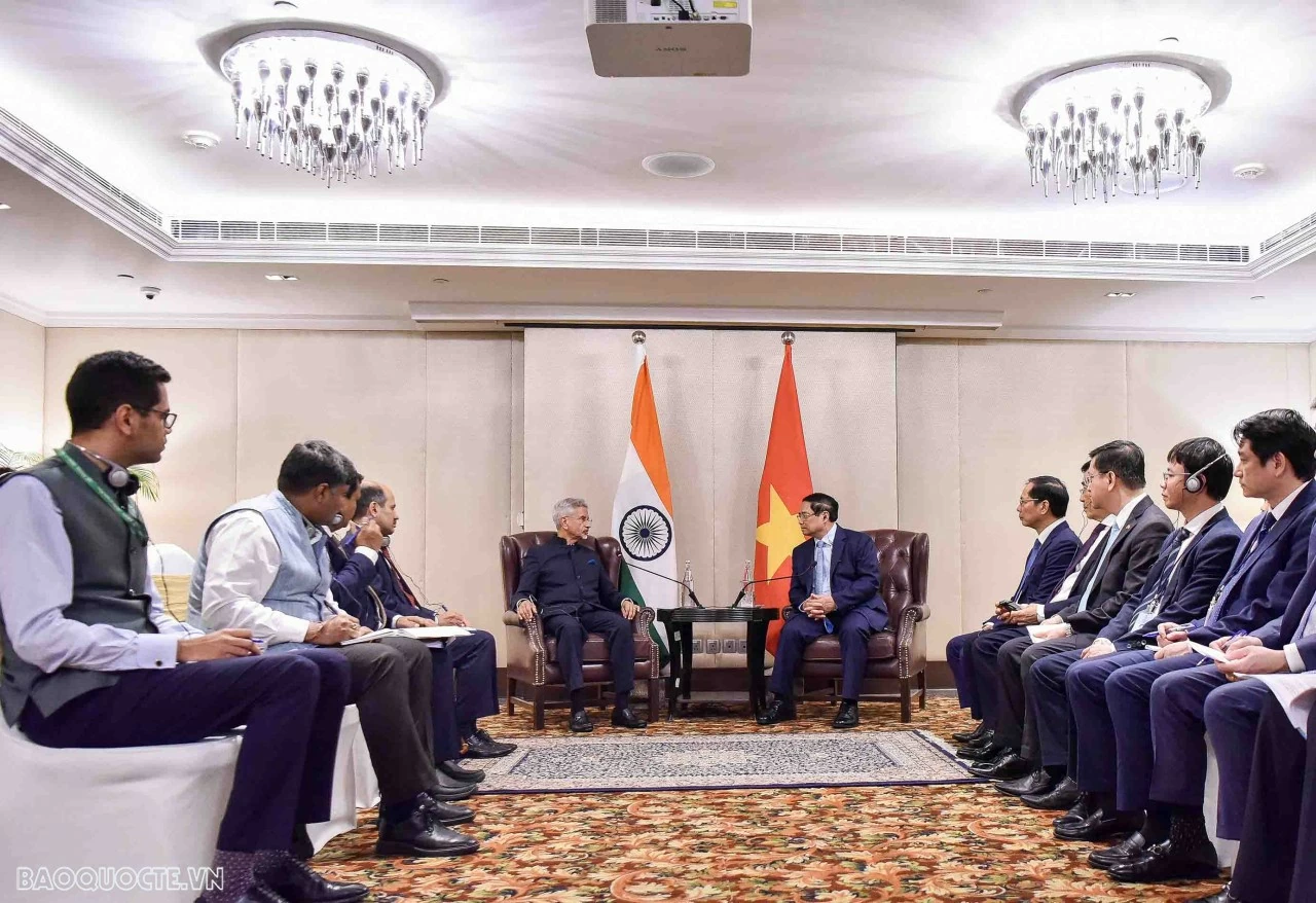 Thủ tướng Phạm Minh Chính tiếp Bộ trưởng Ngoại giao Ấn Độ Thủ tướng Phạm Minh Chính tiếp Bộ trưởng Ngoại giao Ấn Độ