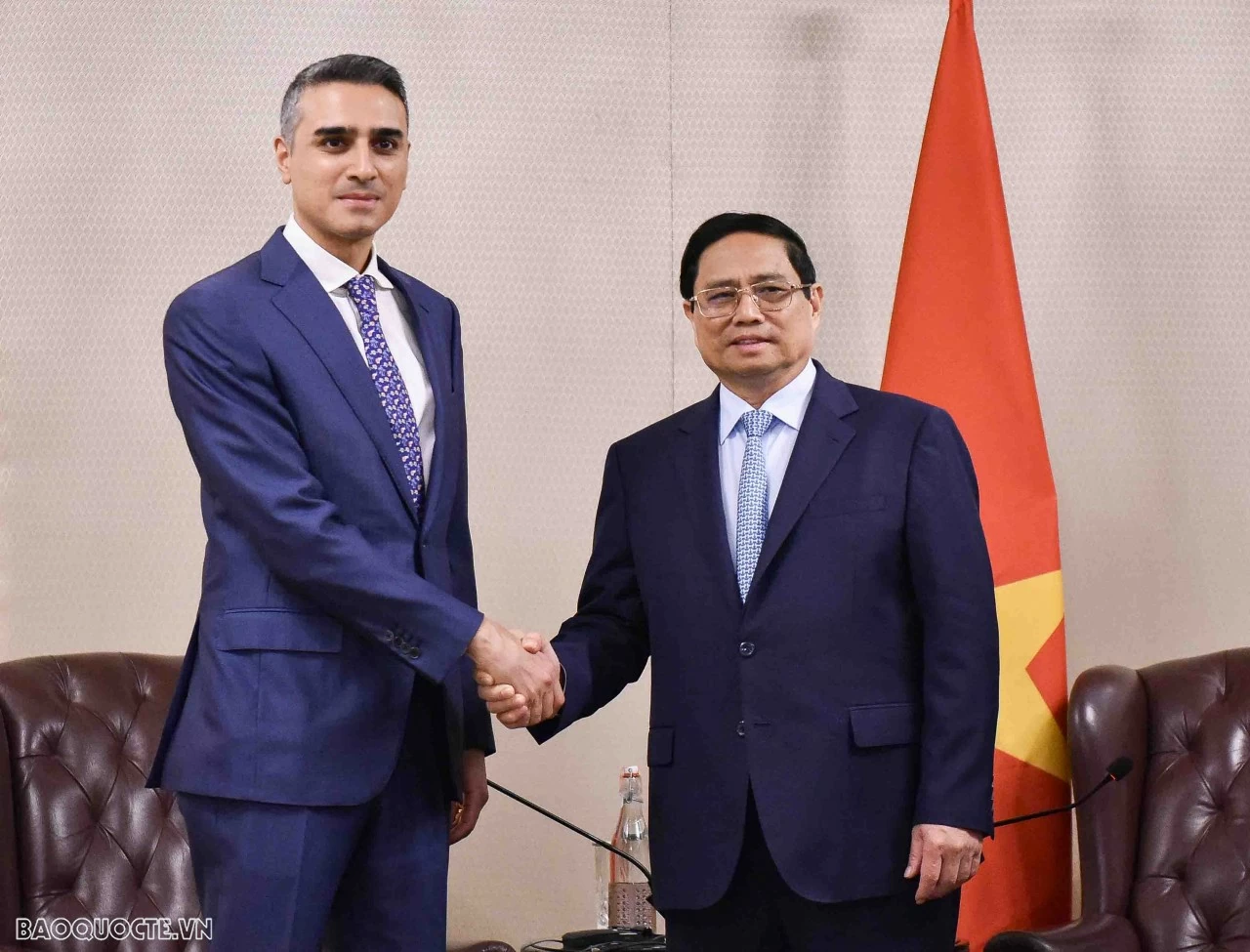 Thủ tướng Phạm Minh Chính tiếp Giám đốc HCL Corporation, ông Shikhar Malhotra Thủ tướng Phạm Minh Chính tiếp Giám đốc HCL Corporation, ông Shikhar Malhotra