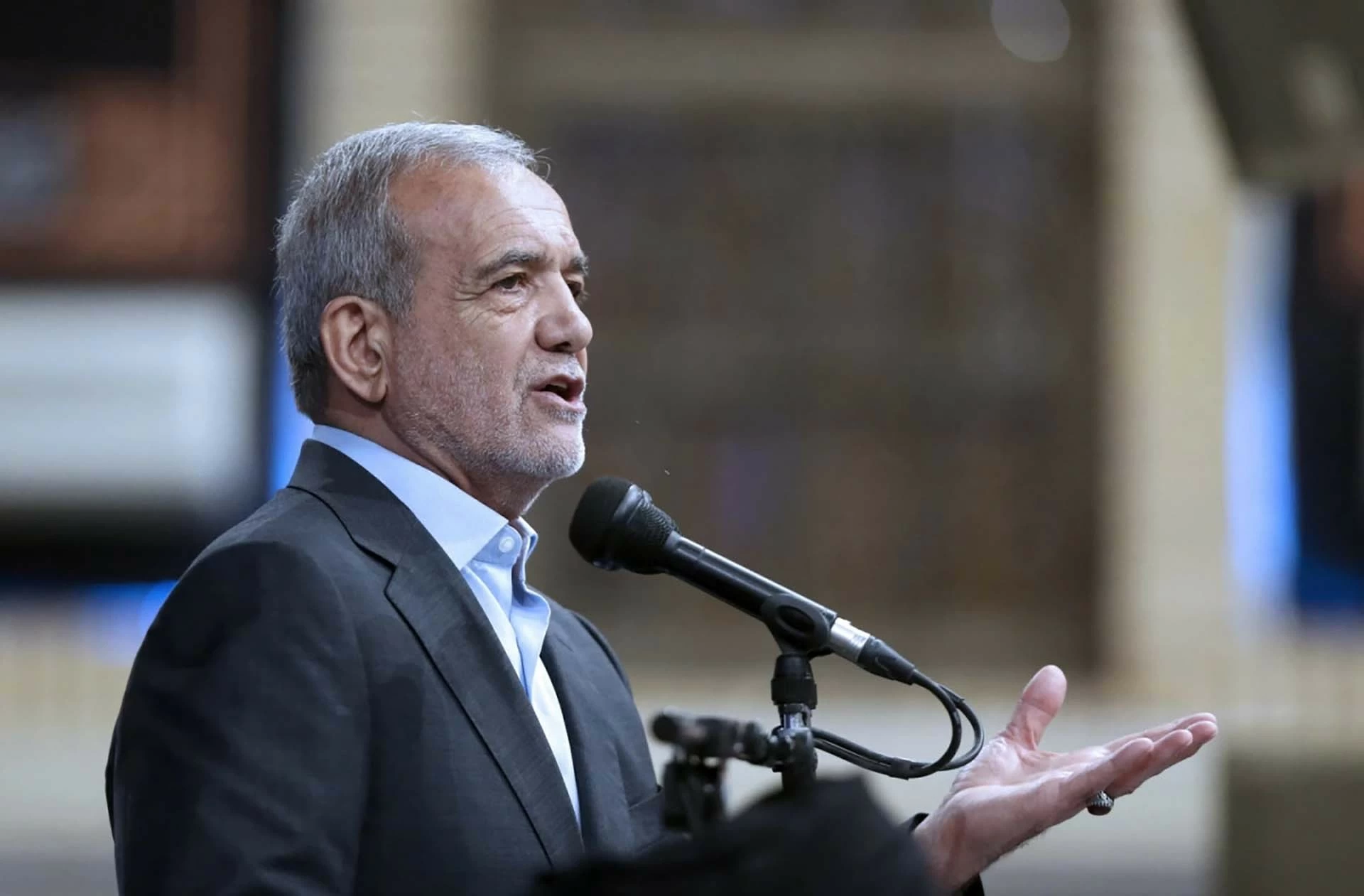 Tân Tổng thống Iran Masoud Pezeshkian. (Nguồn: AP) Tân Tổng thống Iran Masoud Pezeshkian. (Nguồn: AP)