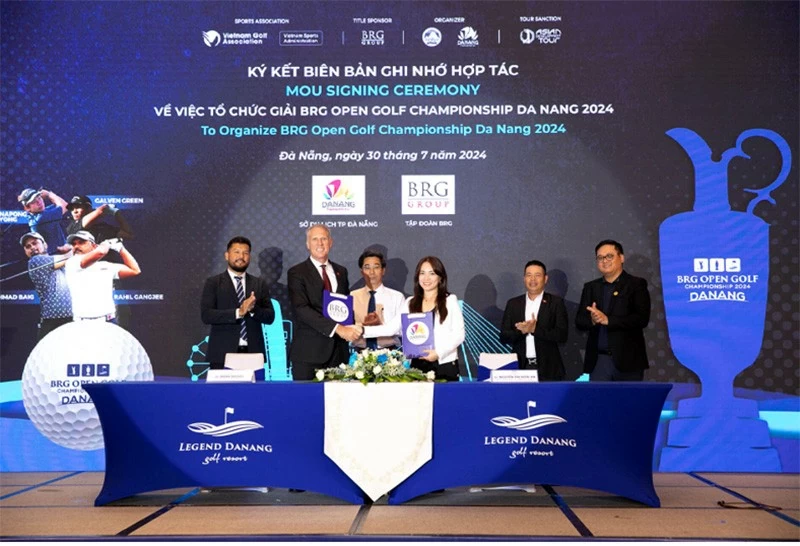 Thành phố Đà Nẵng và Tập đoàn BRG phối hợp đăng cai năm thứ 3 liên tiếp Giải Golf Phát triển châu Á – BRG Open Golf Championship Danang 2024 Thành phố Đà Nẵng và Tập đoàn BRG phối hợp đăng cai năm thứ 3 liên tiếp Giải Golf Phát triển châu Á – BRG Open Golf Championship Danang 2024