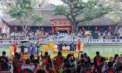 700 liền anh, liền chị tham dự Liên hoan các làng Quan họ thực hành tiêu biểu tỉnh Bắc Ninh