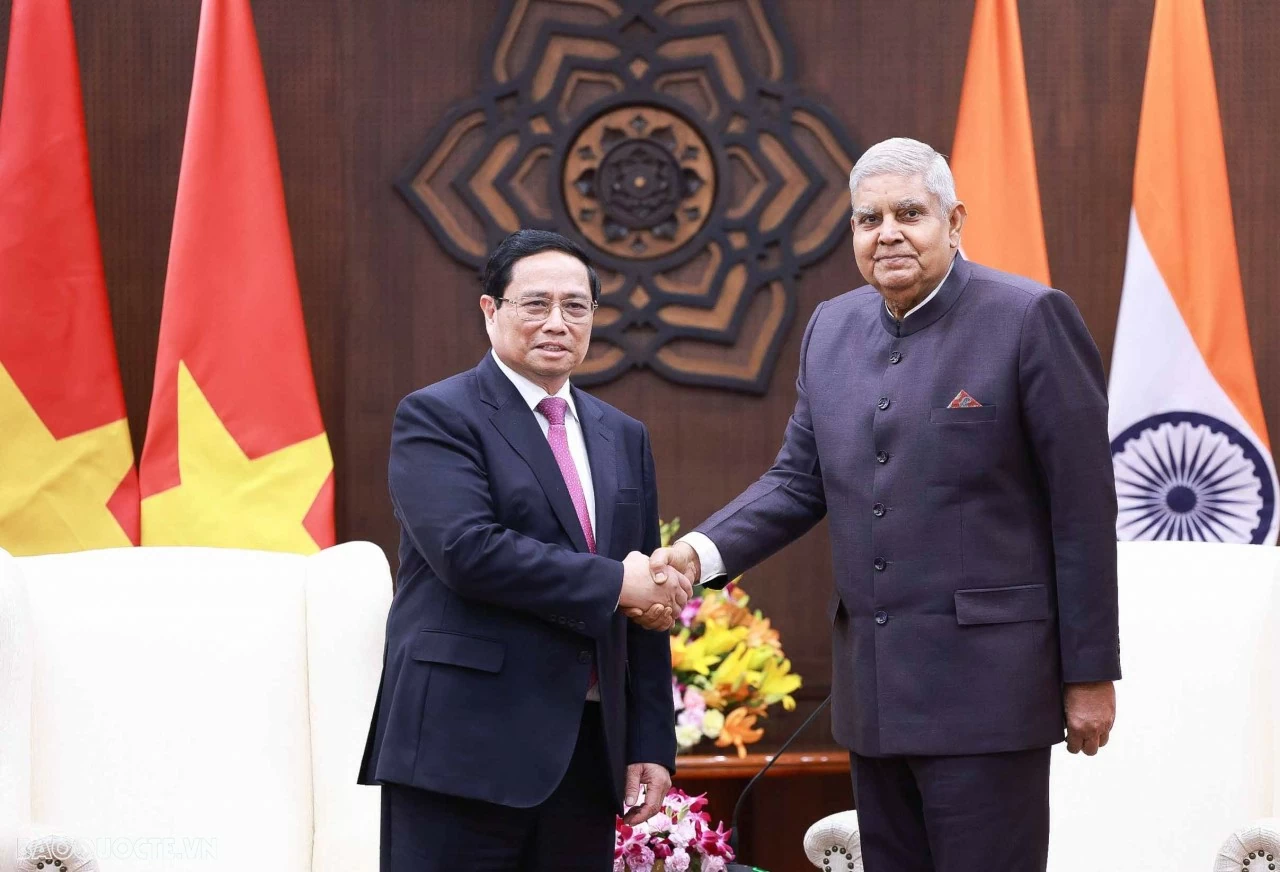 Thủ tướng Phạm Minh Chính đề nghị Thượng viện Ấn Độ tiếp tục ủng hộ hợp tác với Việt Nam trên tất cả các lĩnh vực Thủ tướng Phạm Minh Chính đề nghị Thượng viện Ấn Độ tiếp tục ủng hộ hợp tác với Việt Nam trên tất cả các lĩnh vực