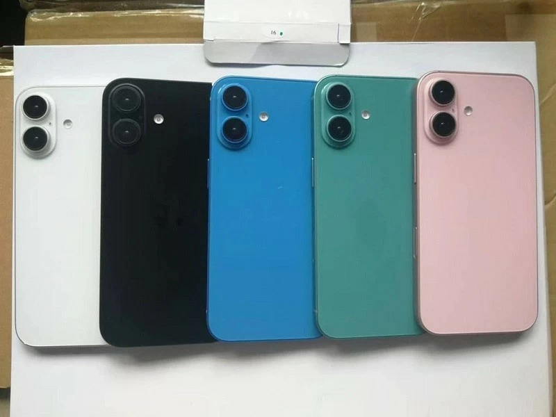 5 tùy chọn màu sắc của iPhone 16 5 tùy chọn màu sắc của iPhone 16