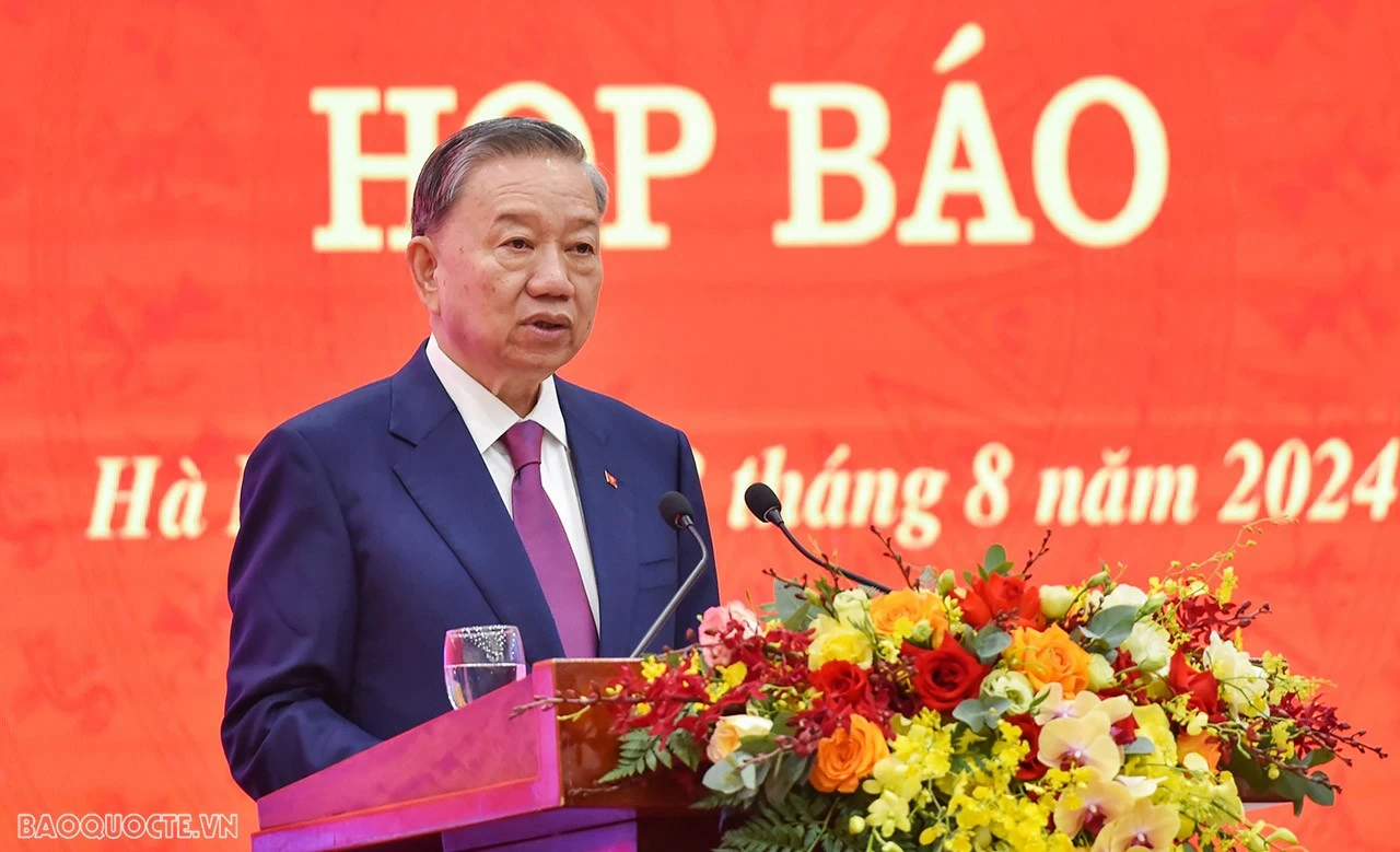 Tổng Bí thư, Chủ tịch nước Tô Lâm: Tận tâm, tận lực, tận hiến, phấn đấu hy sinh vì sự nghiệp của Đảng Cộng sản Việt Nam vinh quang Tổng Bí thư, Chủ tịch nước Tô Lâm: Tận tâm, tận lực, tận hiến, phấn đấu hy sinh vì sự nghiệp của Đảng Cộng sản Việt Nam vinh quang