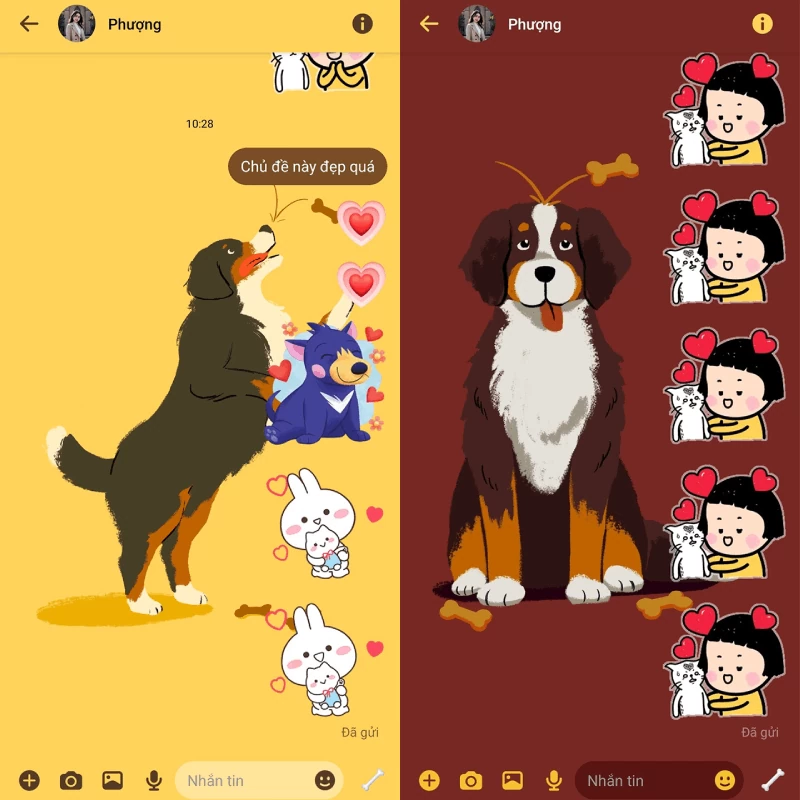 Cập nhật Messenger với chủ đề chó Murphy cực đáng yêu Cập nhật Messenger với chủ đề chó Murphy cực đáng yêu
