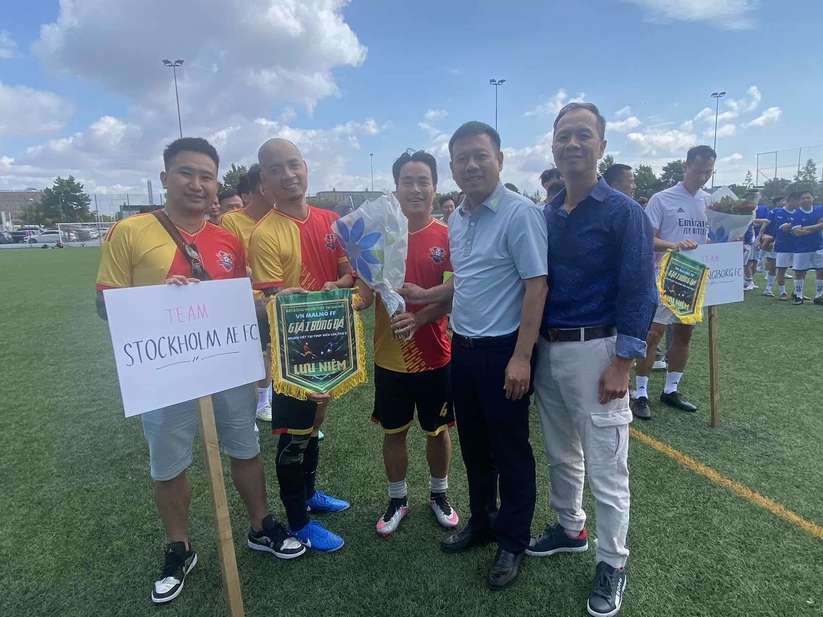 Tưng bừng giải bóng đá người Việt tại Thụy Điển năm 2024 Tưng bừng giải bóng đá người Việt tại Thụy Điển năm 2024