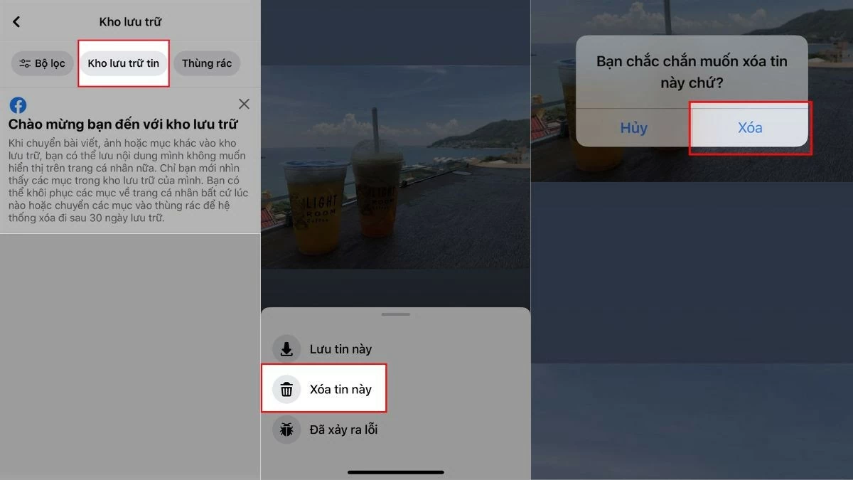 Xóa story cũ trên Facebook chỉ vài thao tác đơn giản