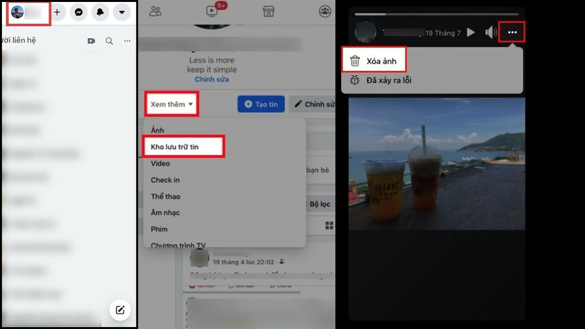 Xóa story cũ trên Facebook chỉ vài thao tác đơn giản Xóa story cũ trên Facebook chỉ vài thao tác đơn giản