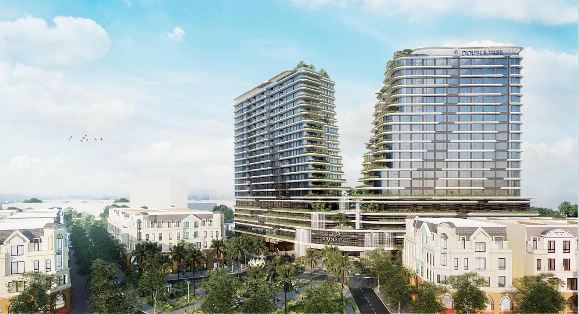 Phối cảnh khách sạn 5 sao DoubleTree by Hilton Long Xuyên (An Giang Phối cảnh khách sạn 5 sao DoubleTree by Hilton Long Xuyên (An Giang