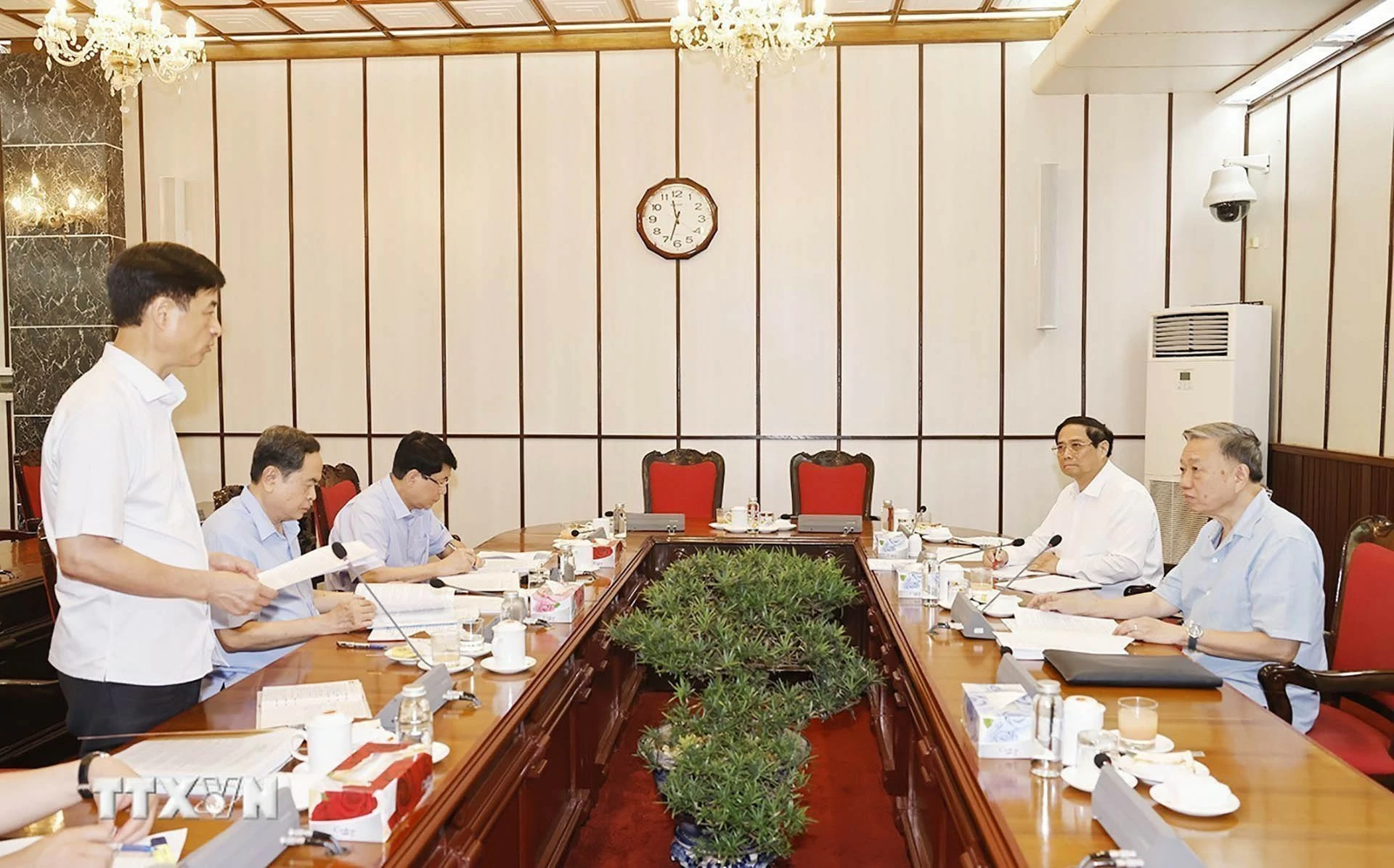 Tổng Bí thư, Chủ tịch nước Tô Lâm chủ trì cuộc họp lãnh đạo chủ chốt Tổng Bí thư, Chủ tịch nước Tô Lâm chủ trì cuộc họp lãnh đạo chủ chốt