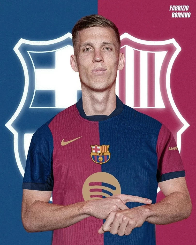 Hình ảnh đầu tiên của Olmo với tư cách cầu thủ Barcelona Hình ảnh đầu tiên của Olmo với tư cách cầu thủ Barcelona