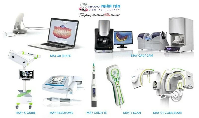 Các công nghệ hiện đại ứng dụng tại Nha khoa Nhân Tâm. Các công nghệ hiện đại ứng dụng tại Nha khoa Nhân Tâm.