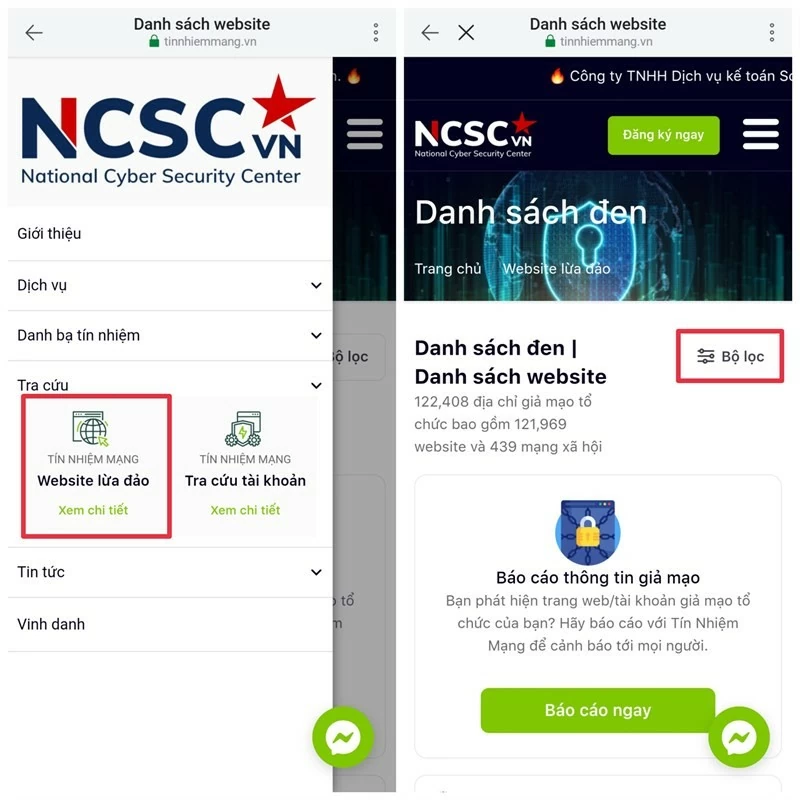 Hai cách kiểm tra trang web lừa đảo uy tín nhất hiện nay Hai cách kiểm tra trang web lừa đảo uy tín nhất hiện nay