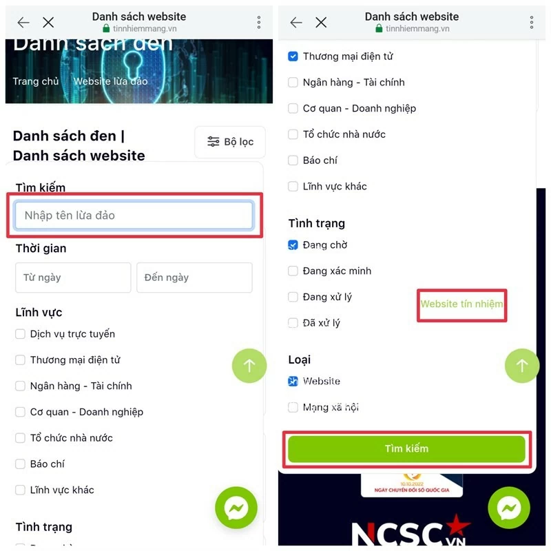 Hai cách kiểm tra trang web lừa đảo uy tín nhất hiện nay Hai cách kiểm tra trang web lừa đảo uy tín nhất hiện nay