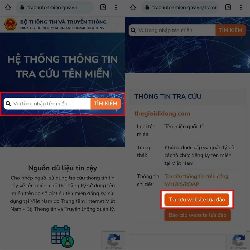 Hai cách kiểm tra trang web lừa đảo uy tín nhất hiện nay Hai cách kiểm tra trang web lừa đảo uy tín nhất hiện nay