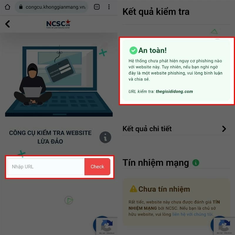 Hai cách kiểm tra trang web lừa đảo uy tín nhất hiện nay Hai cách kiểm tra trang web lừa đảo uy tín nhất hiện nay