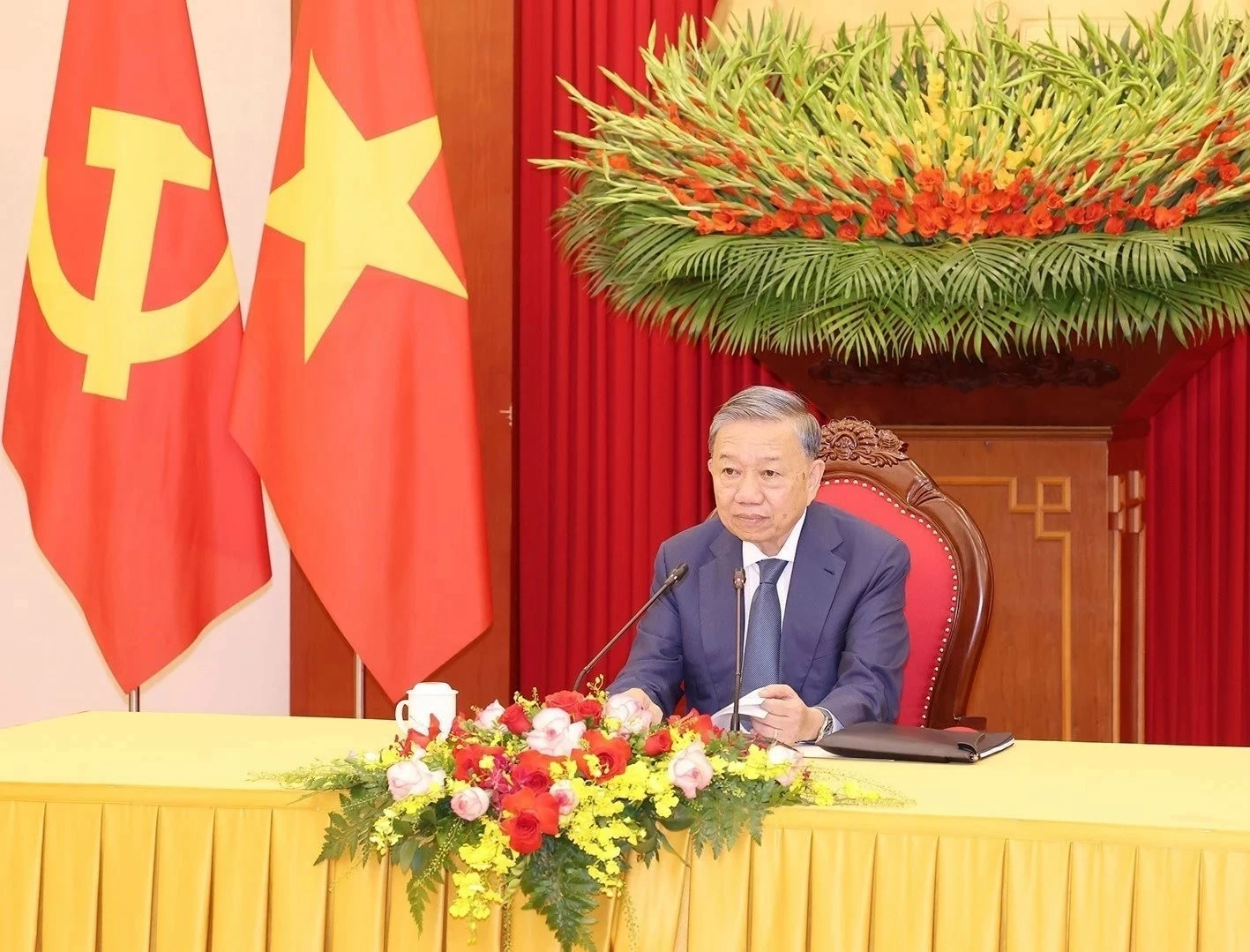 Đại sứ Phạm Sao Mai: Chuyến thăm Trung Quốc của Tổng Bí thư, Chủ tịch nước Tô Lâm có ý nghĩa hết sức quan trọng Đại sứ Phạm Sao Mai: Chuyến thăm Trung Quốc của Tổng Bí thư, Chủ tịch nước Tô Lâm có ý nghĩa hết sức quan trọng