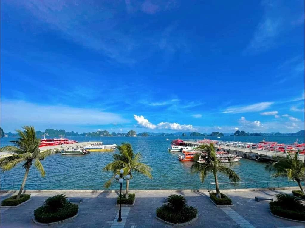 Nhiều hành trình tham quan vịnh Bái Tử Long sẽ được xuất phát từ Bến cảng cao cấp Ao Tiên, huyện Vân Đồn Nhiều hành trình tham quan vịnh Bái Tử Long sẽ được xuất phát từ Bến cảng cao cấp Ao Tiên, huyện Vân Đồn