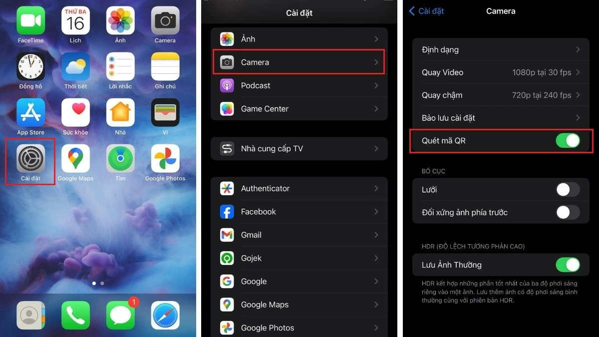 Ba cách quét mã QR trên iPhone vô cùng đơn giản Ba cách quét mã QR trên iPhone vô cùng đơn giản