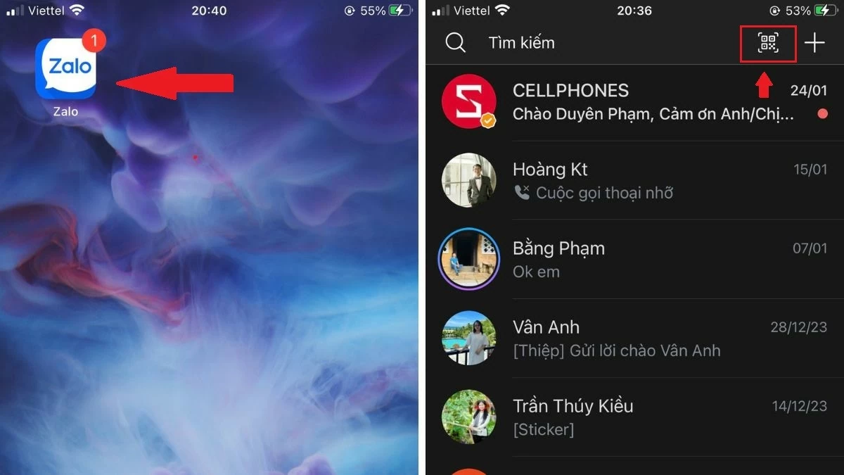 Ba cách quét mã QR trên iPhone vô cùng đơn giản Ba cách quét mã QR trên iPhone vô cùng đơn giản