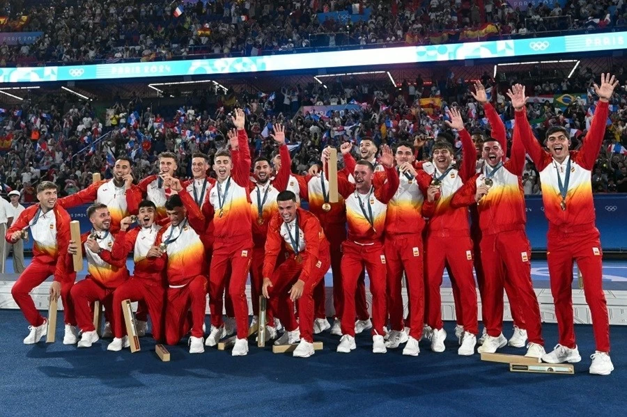 Tây Ban Nha giành huy chương vàng môn bóng đá nam Olympic Paris 2024 Tây Ban Nha giành huy chương vàng môn bóng đá nam Olympic Paris 2024